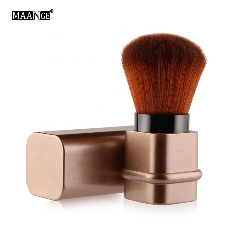 Maange Pro 1pcs Retractable Makeup Brushes Foundation Powder Cosmetic Adjustable Face Power Blush Multifunctional Make Up Brush